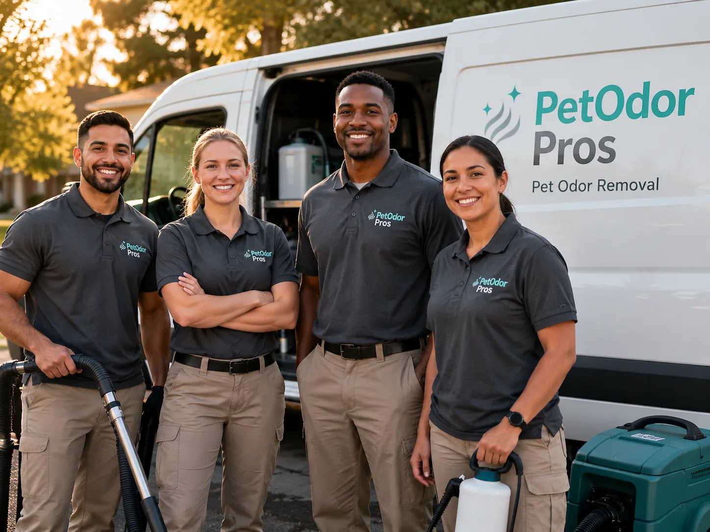 Pet Odor Removal team serving Adelphi, OH